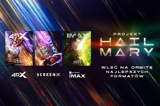 Projekt Hail Mary. Seanse w IMAX, 4DX, ScreenX, darmowe plakaty i Pepsi gratis. Sprawdź!