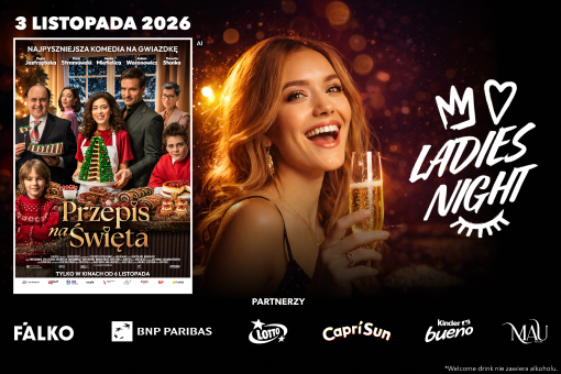 „PRZEPIS NA ŚWIĘTA” PRZEDPREMIEROWO NA LADIES NIGHT W CINEMA CITY