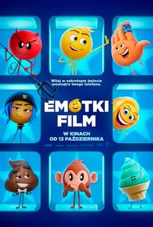 Emotki. Film poster