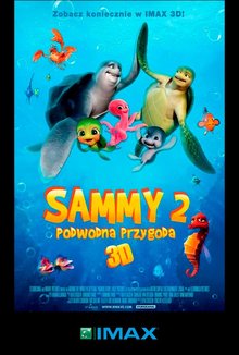 Sammy 2. Podwodna przygoda 3D poster