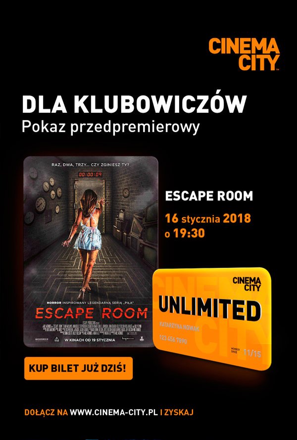U-Escape Room poster