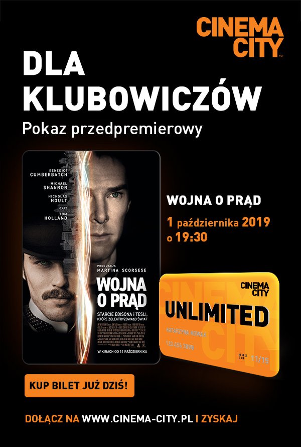 Unlimited - Wojna o prąd poster
