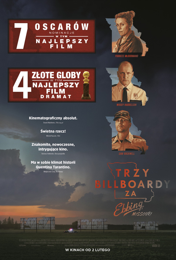 Trzy billboardy za Ebbing Missouri poster