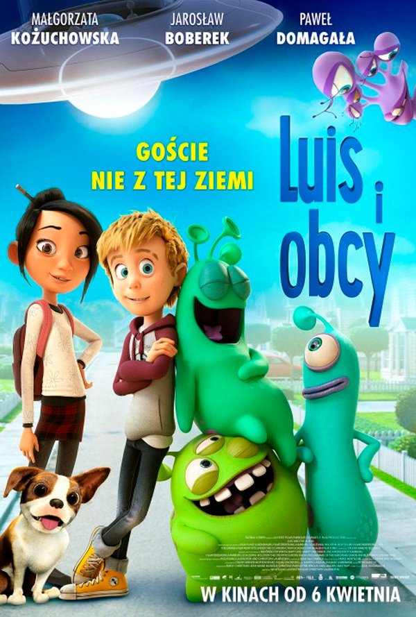 Luis i obcy poster
