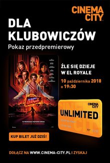 Unlimited - Źle się dzieje w El Royale poster