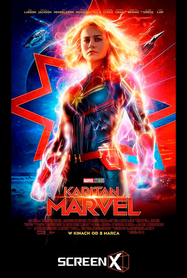 Kapitan Marvel poster