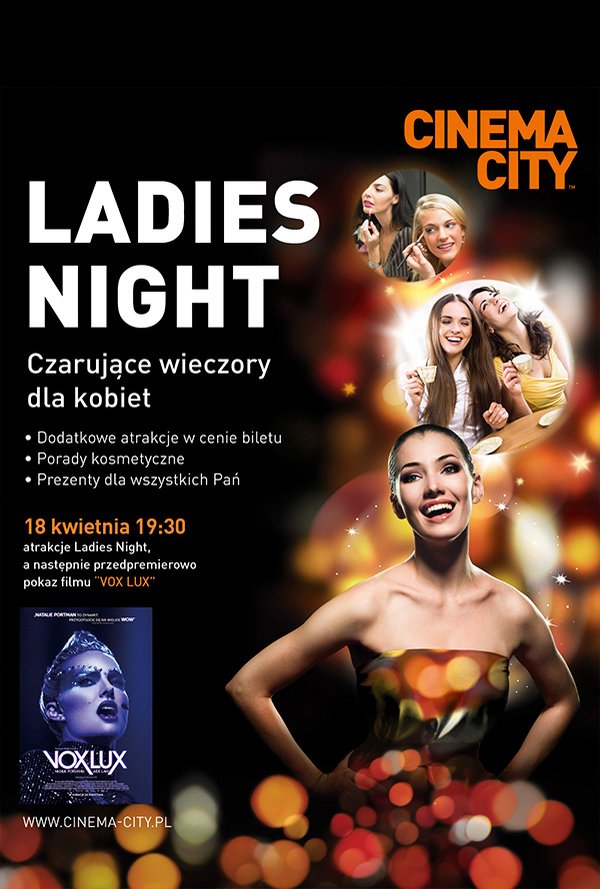 Ladies Night - Vox Lux poster