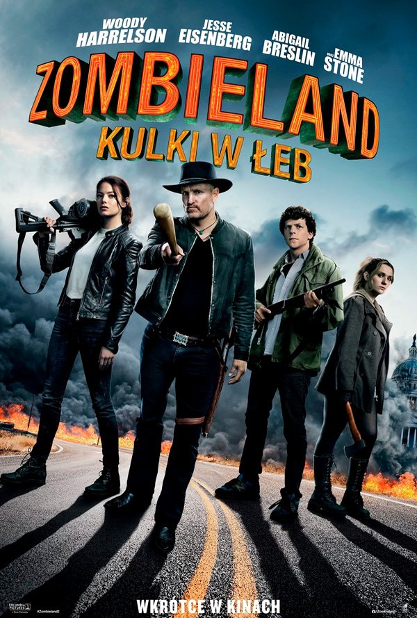 Zombieland: kulki w łeb poster