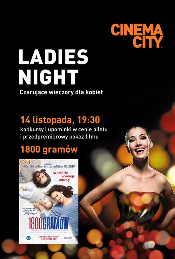 Ladies Night - 1800 gramów poster