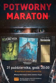Maraton Halloween 2019 poster