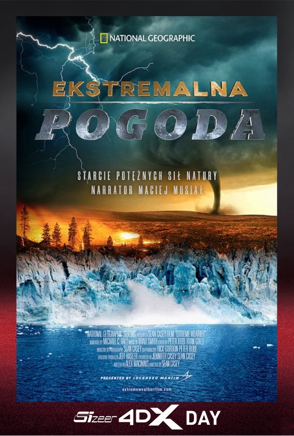 Ekstremalna Pogoda 3D poster