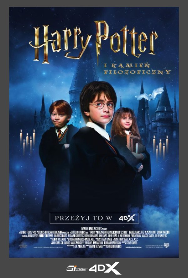 Harry Potter i Kamien Filozoficzny poster