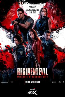 Resident Evil: Witajcie w Racoon City poster