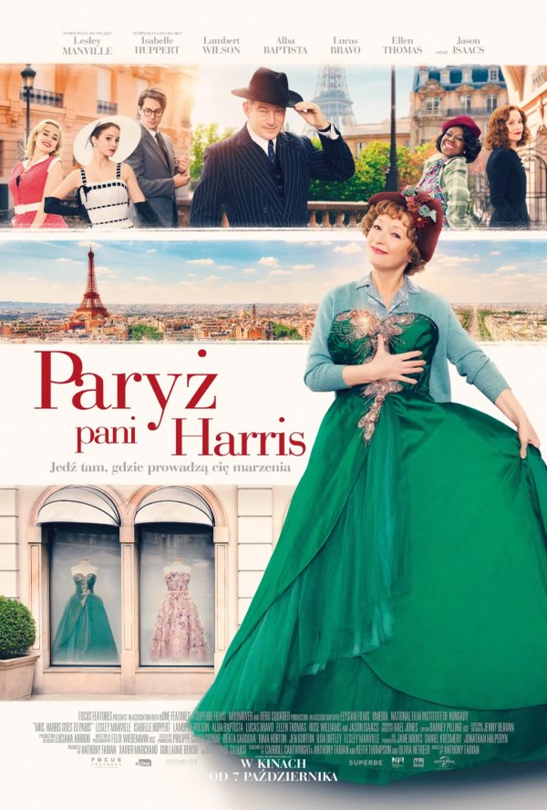 Paryż Pani Harris poster