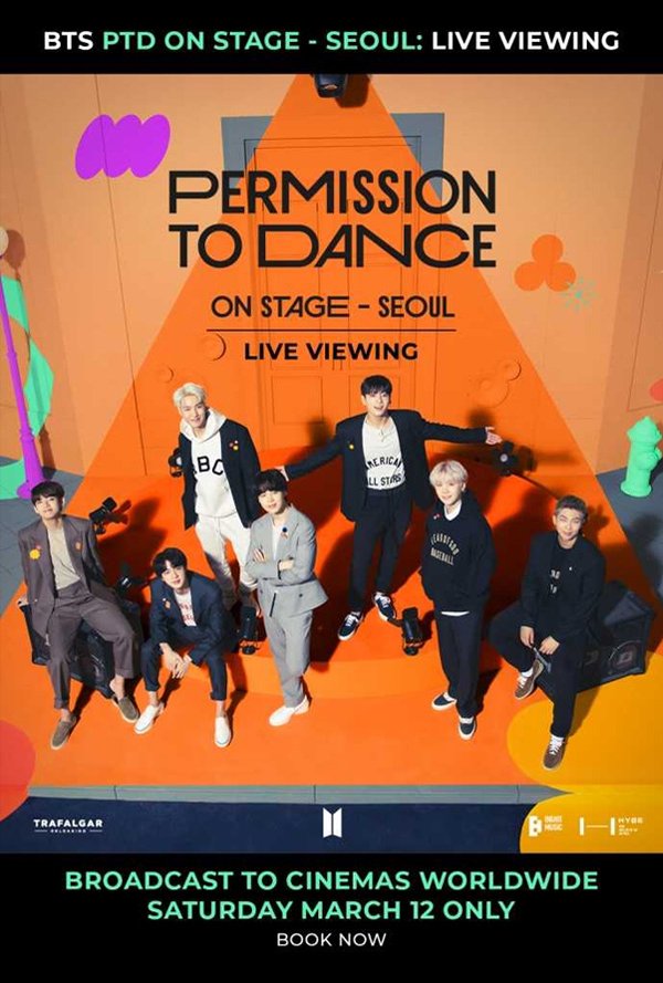 BTS PERMISSION TO DANCE ON STAGE - LIVE VIEWING poster