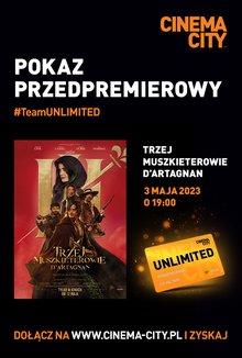 Unlimited - Trzej Muszkieterowie: D'artagnan poster