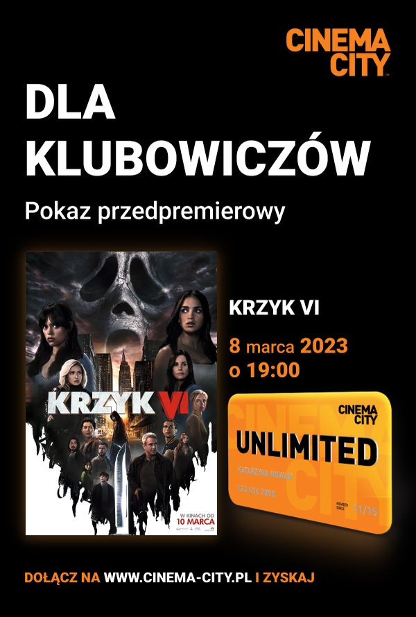 Unlimited - Krzyk VI poster