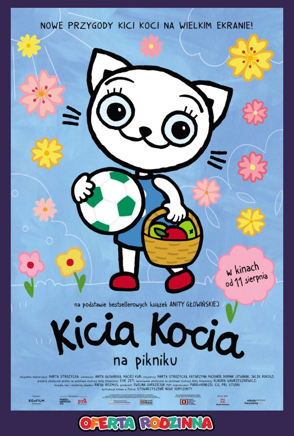 Kicia Kocia na pikniku poster