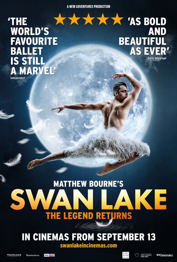 Matthew Bourne’s Swan Lake poster