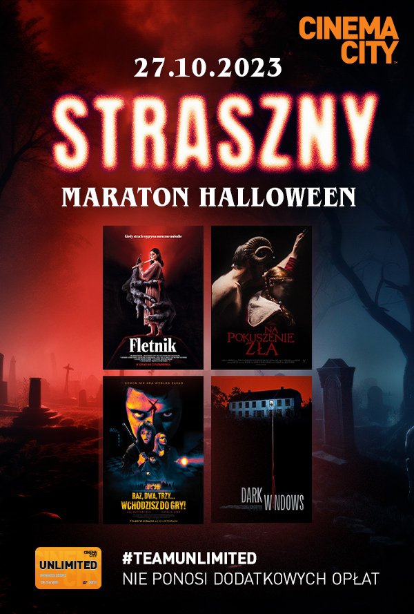 Straszny maraton Halloween poster