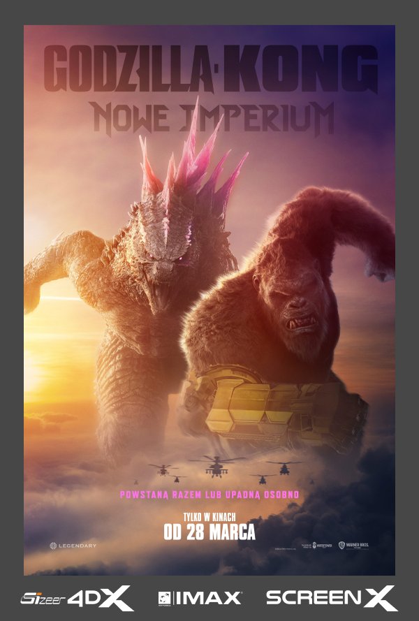 Godzilla i Kong: Nowe Imperium poster