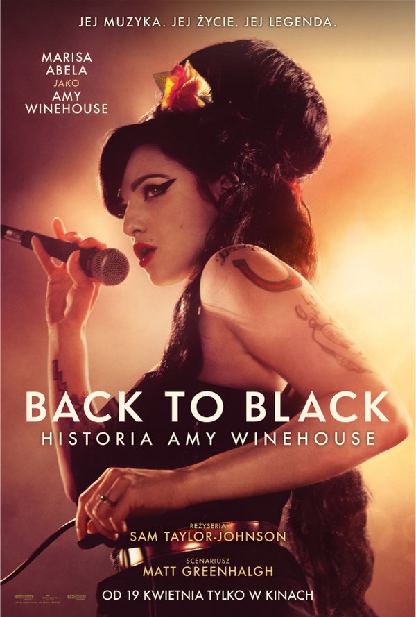 Back to black. Historia Amy Winehouse poster