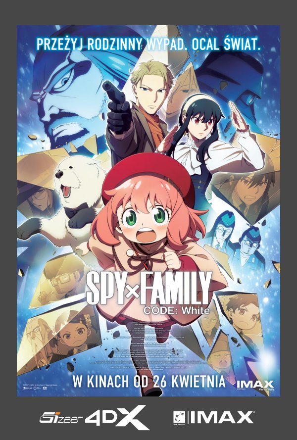 Spy x Family CODE: White poster