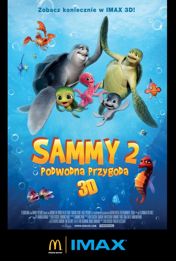 Sammy 2. Podwodna przygoda 3D poster