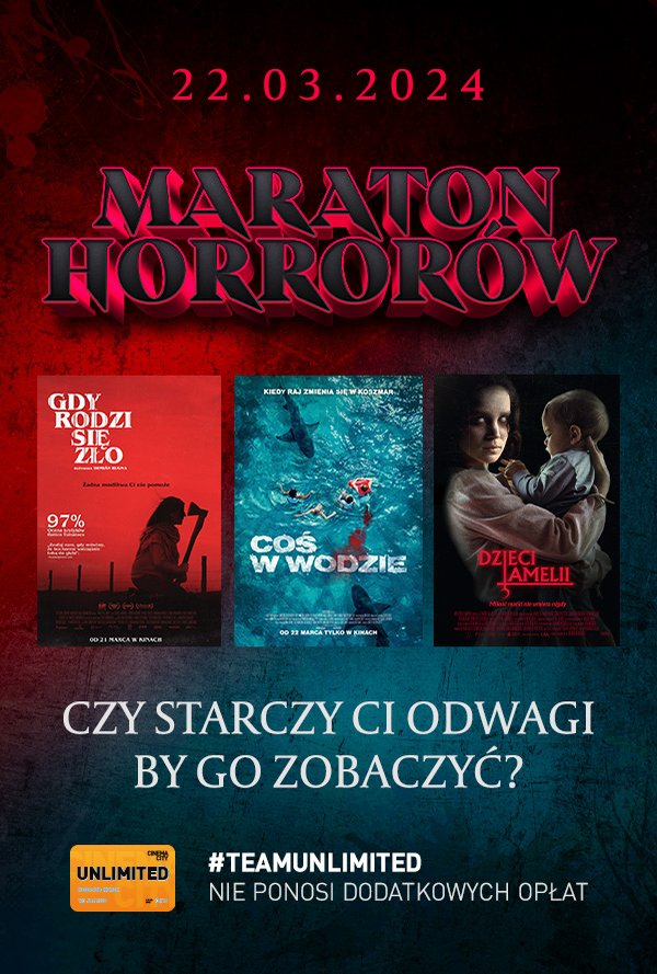 Maraton Horrorów 2024 poster