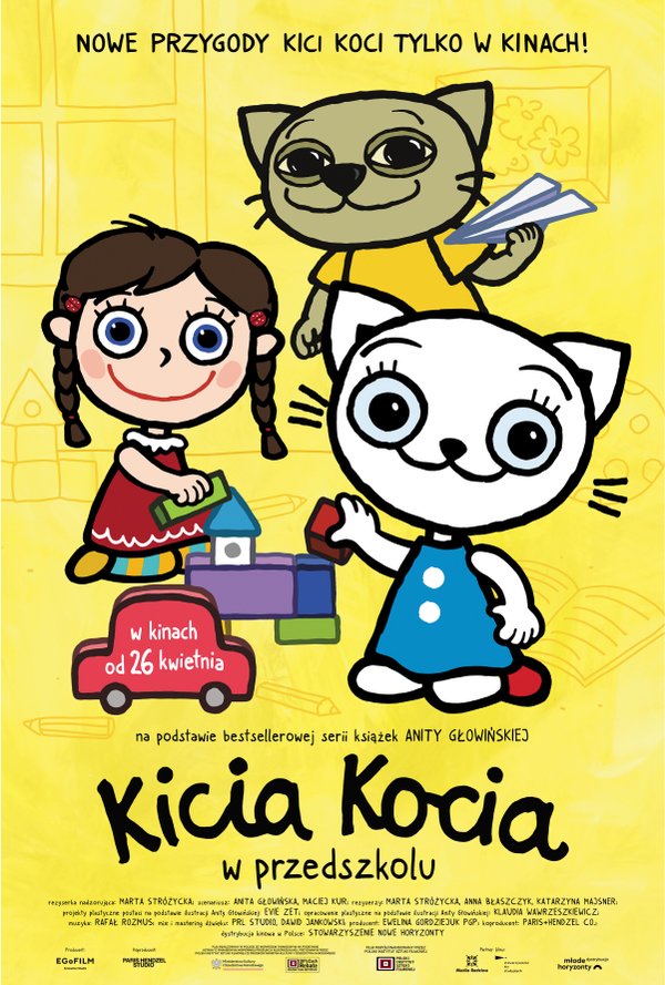 Kicia Kocia w przedszkolu poster