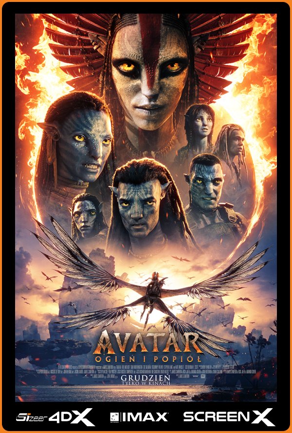 Avatar: Ogień i popiół poster