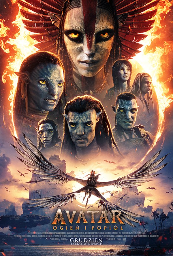 Avatar: Ogień i popiół ukraiński dubbing poster