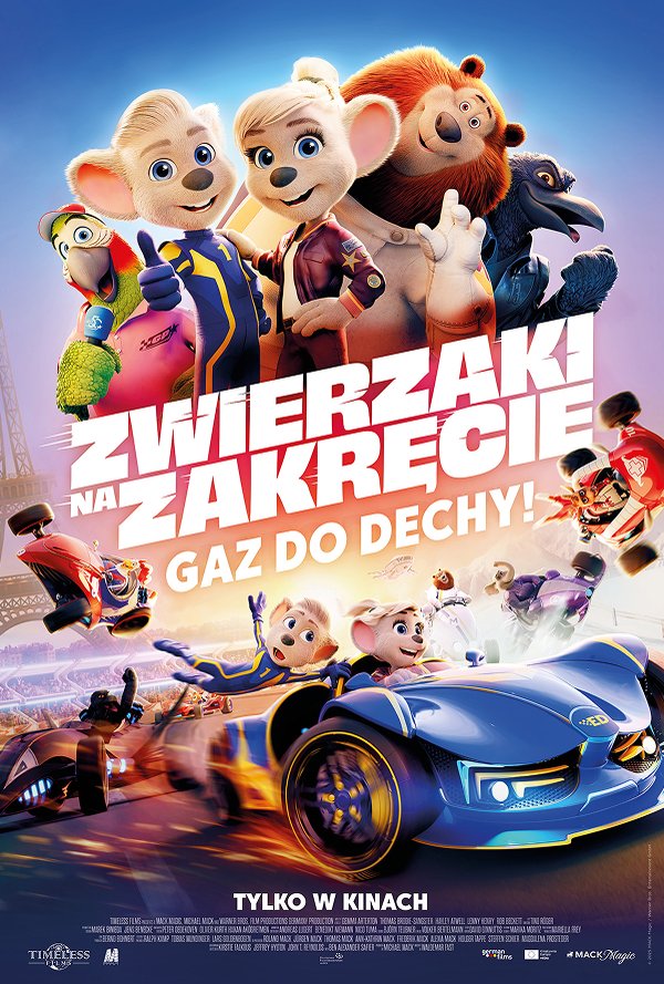 Zwierzaki na zakręcie poster