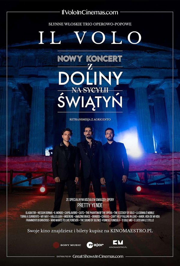 Il Volo. Nowy koncert z Doliny Świątyń poster