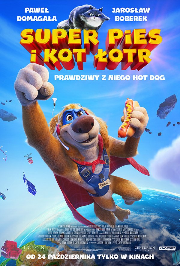 Super pies i kot łotr poster
