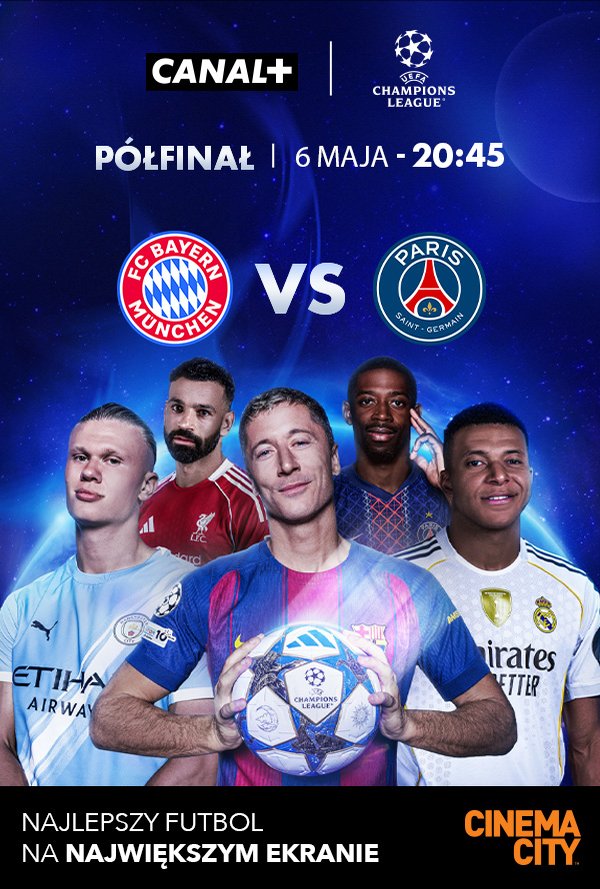 Liga Mistrzów UEFA 2026 Bayern Monachium - PSG