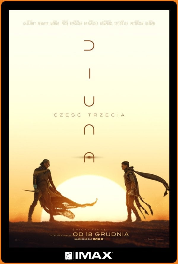 Plakat filmu Diuna: Część trzecia