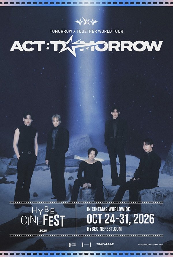 Poster: TOMORROW X TOGETHER WORLD TOUR 'ACT : TOMORROW